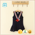 2017 großhandel alibaba china mädchen schwarz sleeveless elegante kleidung kleidung kinder kleider navy stil